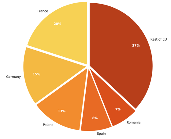 Liderazgo productivo y concentración geográfica