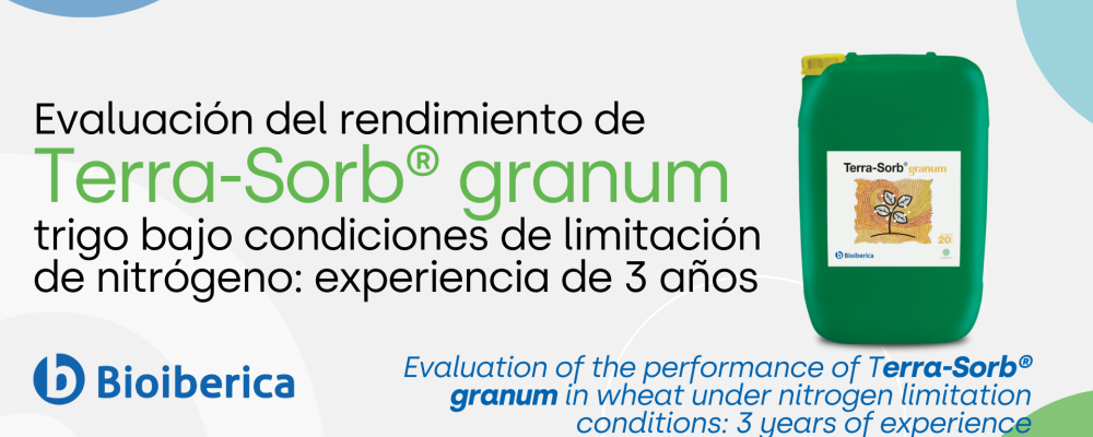 Evaluation of the performance of Terra-Sorb® granum in wheat under nitrogen limitation conditions: 3 years of experience