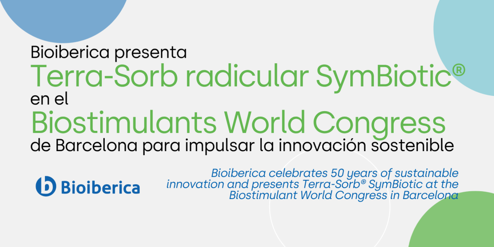 Bioiberica celebrates 50 years of sustainable innovation and presents Terra-Sorb® SymBiotic at the Biostimulant World Congress in Barcelona