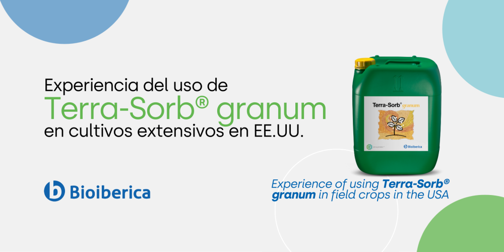 Experiencia del uso de Terra-Sorb® granum en cultivos extensivos en EE.UU. Experiencia del uso de Terra-Sorb® granum en cultivos extensivos en EE.UU.