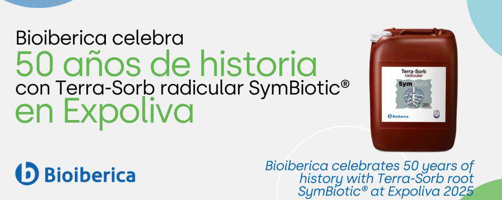 Bioiberica celebra 50 años de historia con Terra-Sorb radicular SymBiotic® en Expoliva 2025