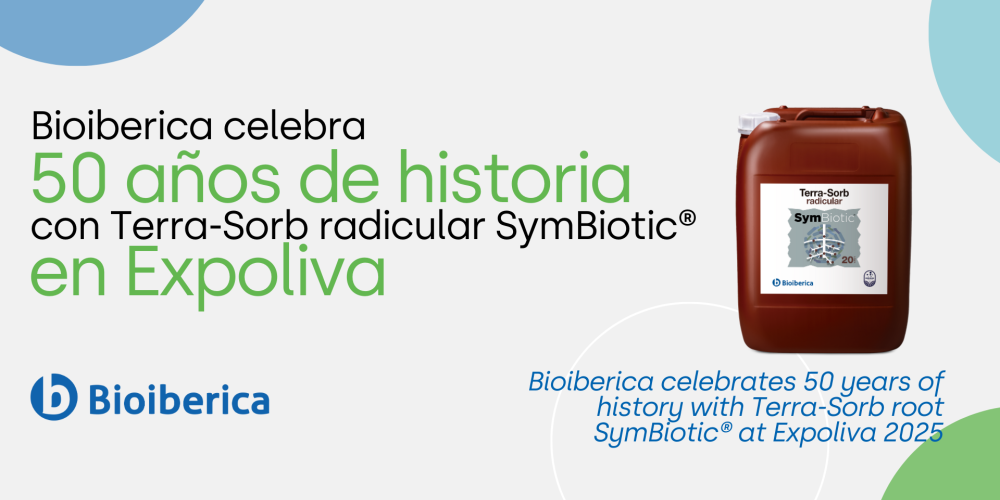 Bioiberica celebra 50 años de historia con Terra-Sorb radicular SymBiotic® en Expoliva 2025
