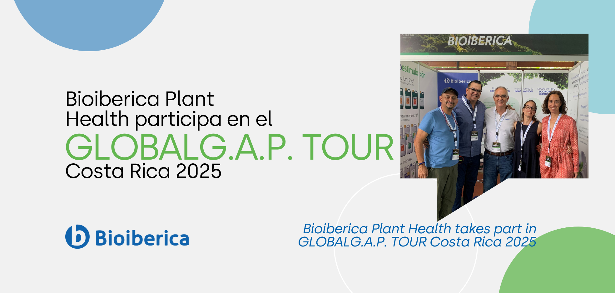 Bioiberica Plant Health participa en el GLOBALG.A.P. TOUR Costa Rica 2025