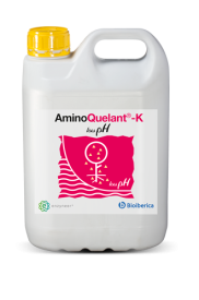 Aminoquelant K, solución estres vegetal para frutales de hueso y pepita
