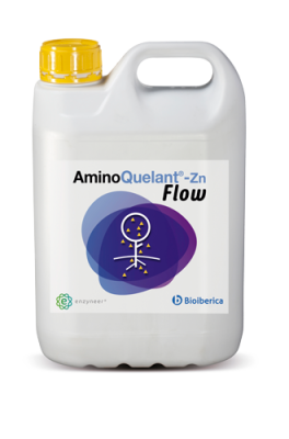 AminoQuelant®- Zn Flow, nutrición biodisponible solución al estrés vegetal