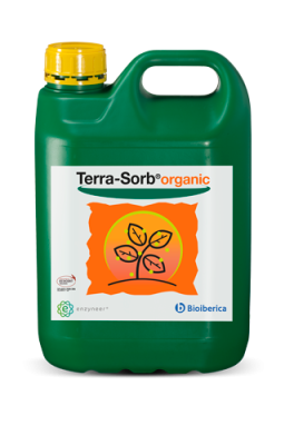 Terra Sorb Organic, biostimulant solution for plant stress