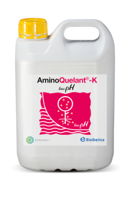 AminoQuelant®- K, bioavailable nutrition solution for plant stress